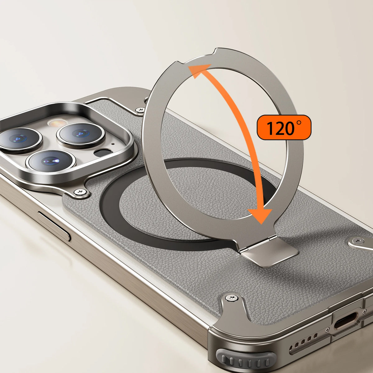 Sposh 360 Degree  Metal iPhone Case