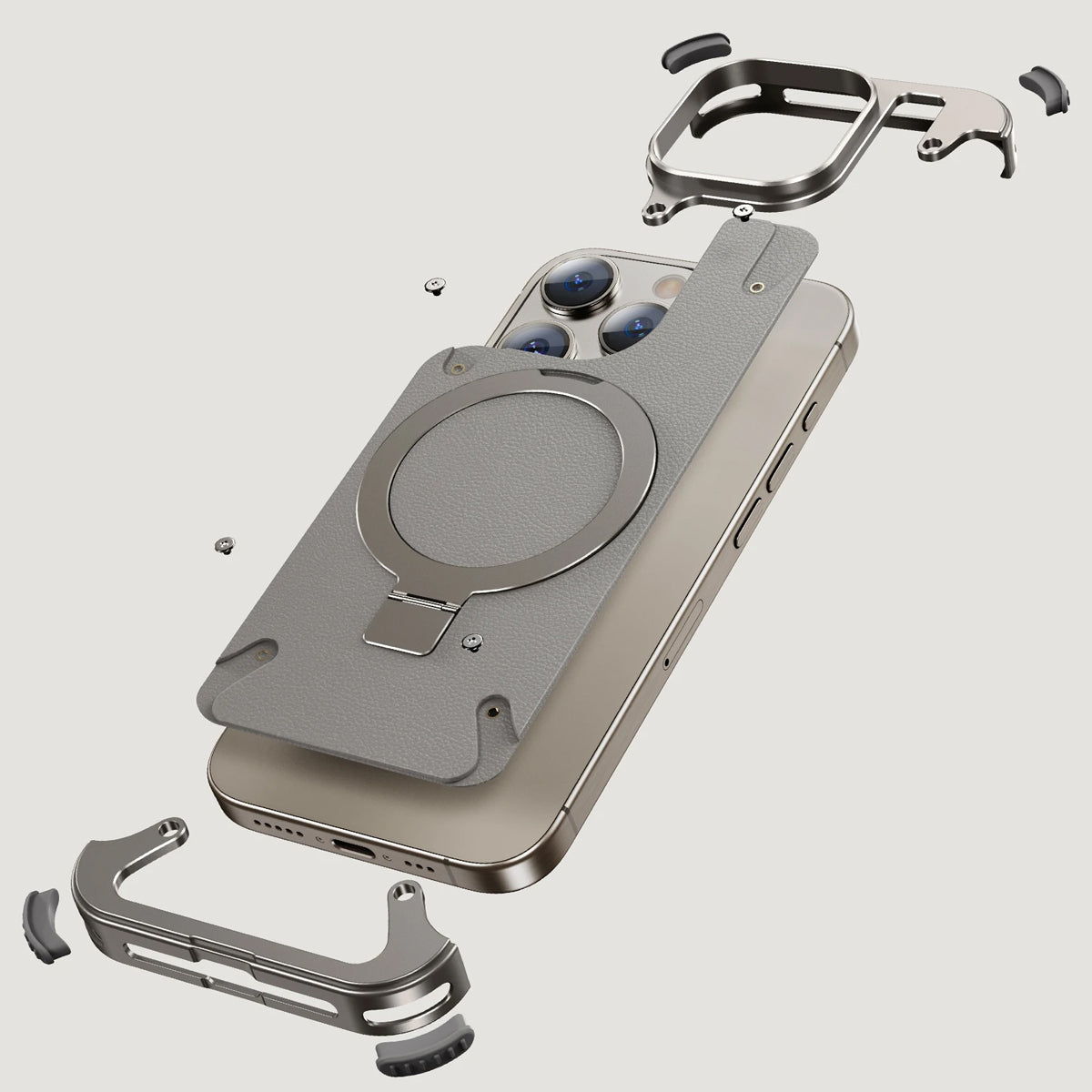 Sposh 360 Degree  Metal iPhone Case