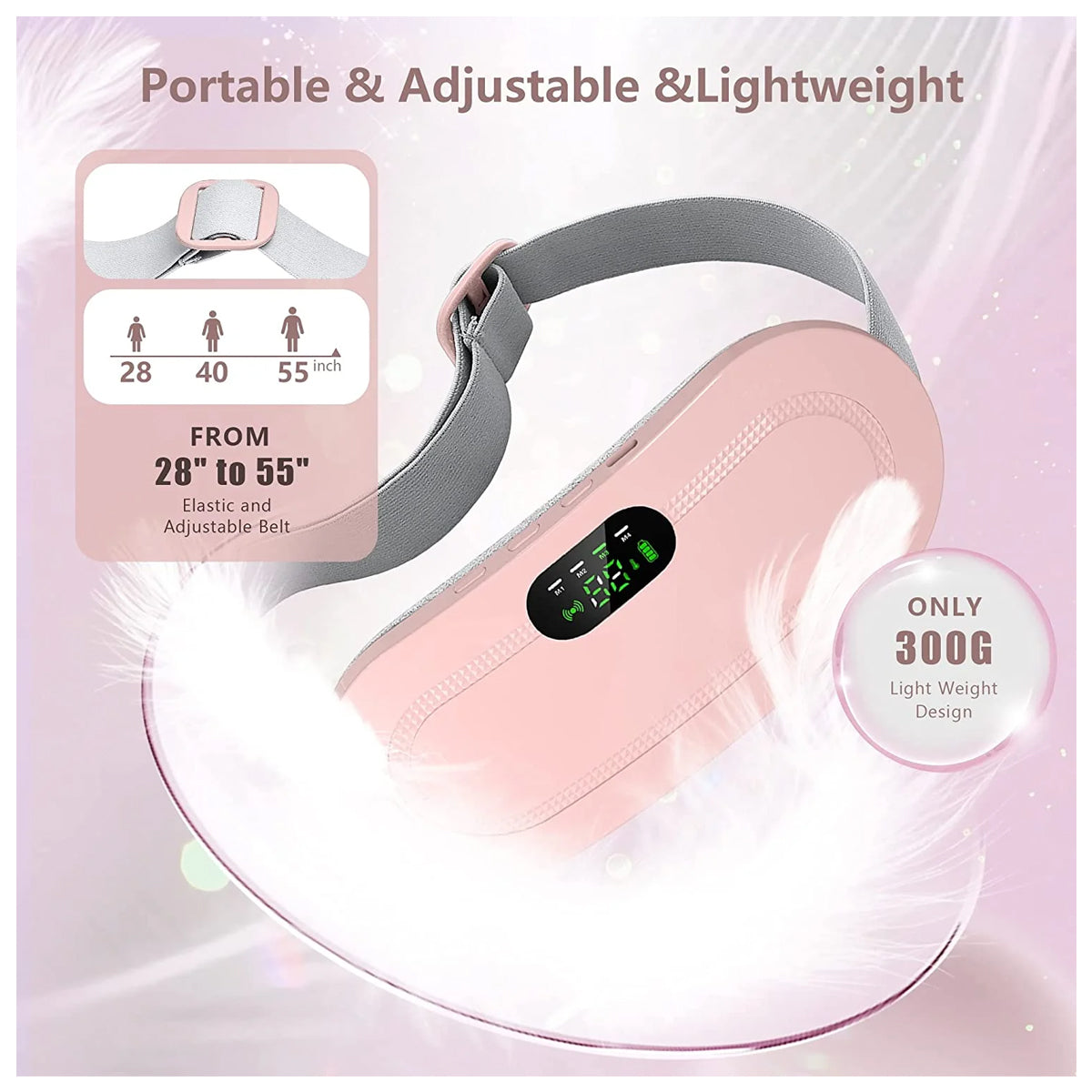 Portable Cordless Heating Pad For Menstrual Cramps Relief