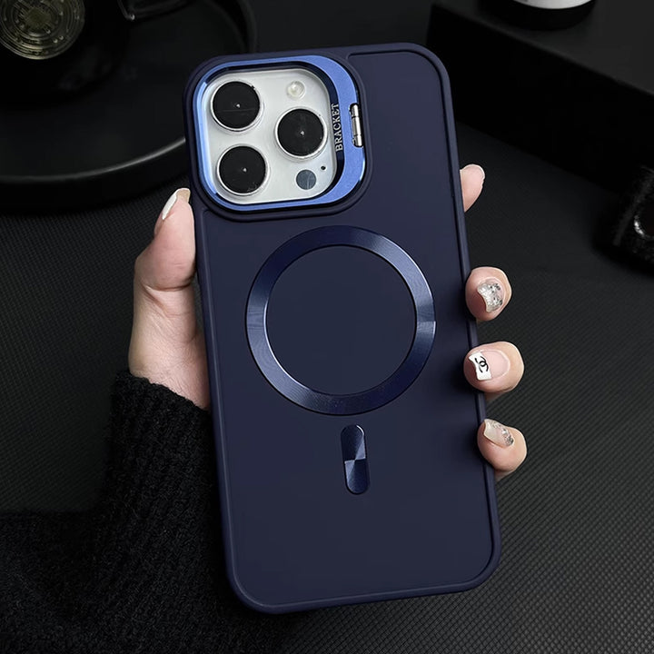 New Magnetic Plus High-end Creative Lens Holder iPhone Case
