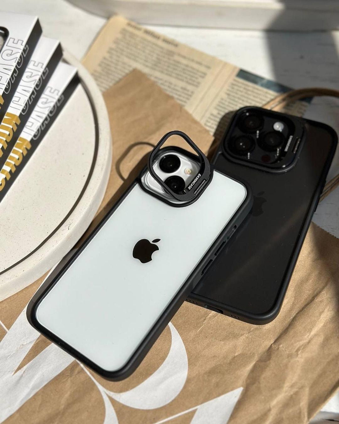 Foldable Stand Holder Premium IPhone Case